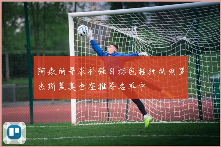 阿森纳寻求补强目标包括托纳利罗杰斯莱奥也在推荐名单中