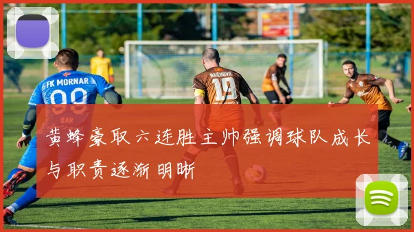 黄蜂豪取六连胜主帅强调球队成长与职责逐渐明晰